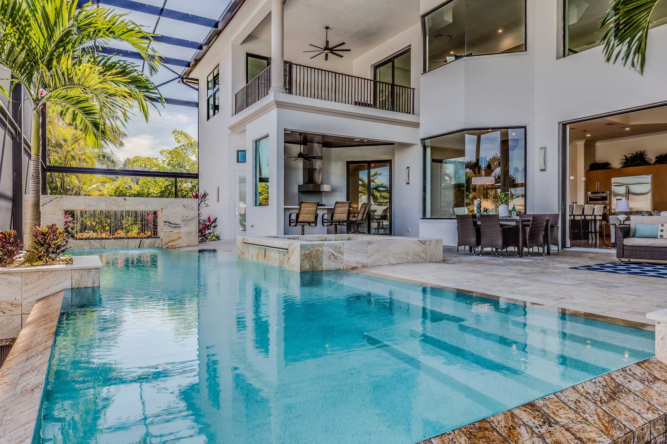 Florida vacation rental with a large private pool